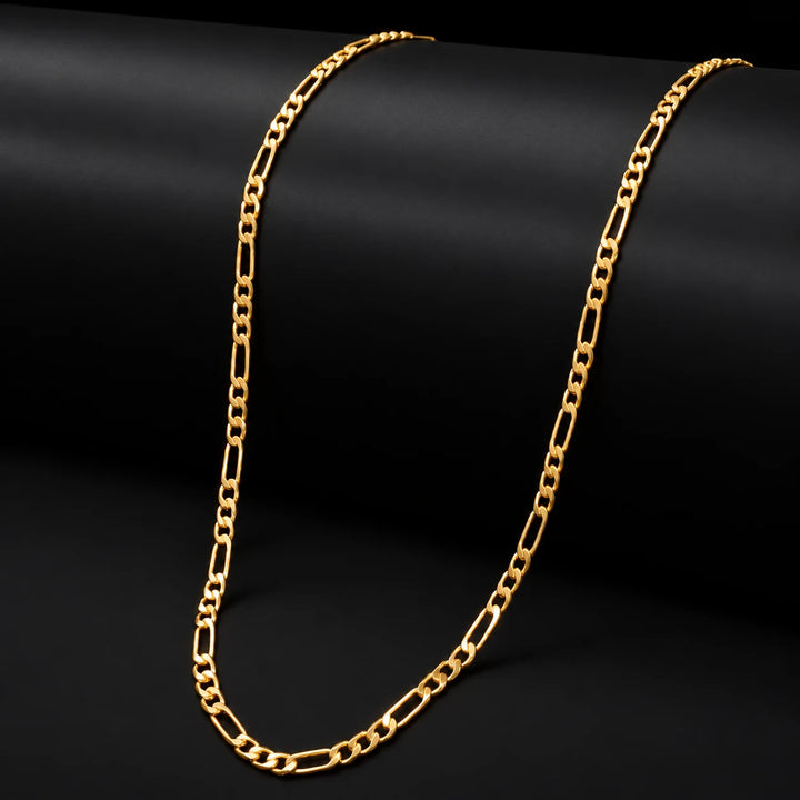 Flat Cuban Chain | Gold Plated