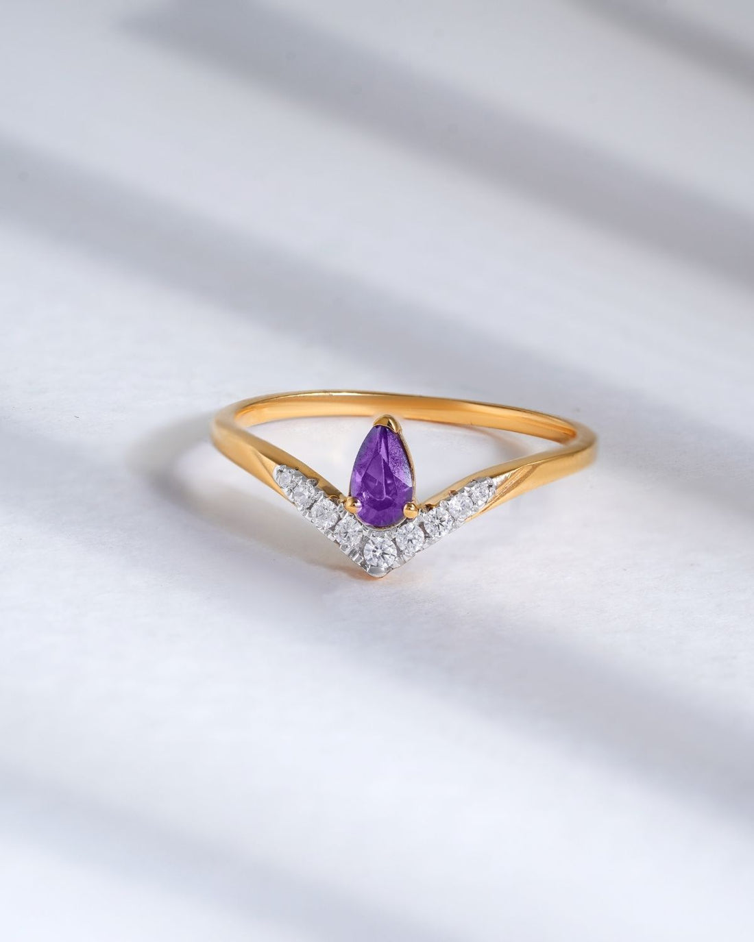 Aarohi Vermeil Ring | Gold Vermeil