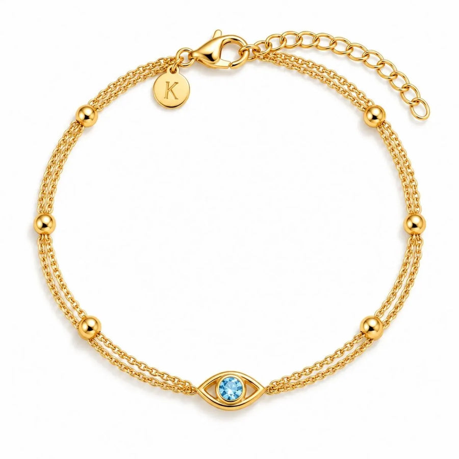 Evil eye bracelet