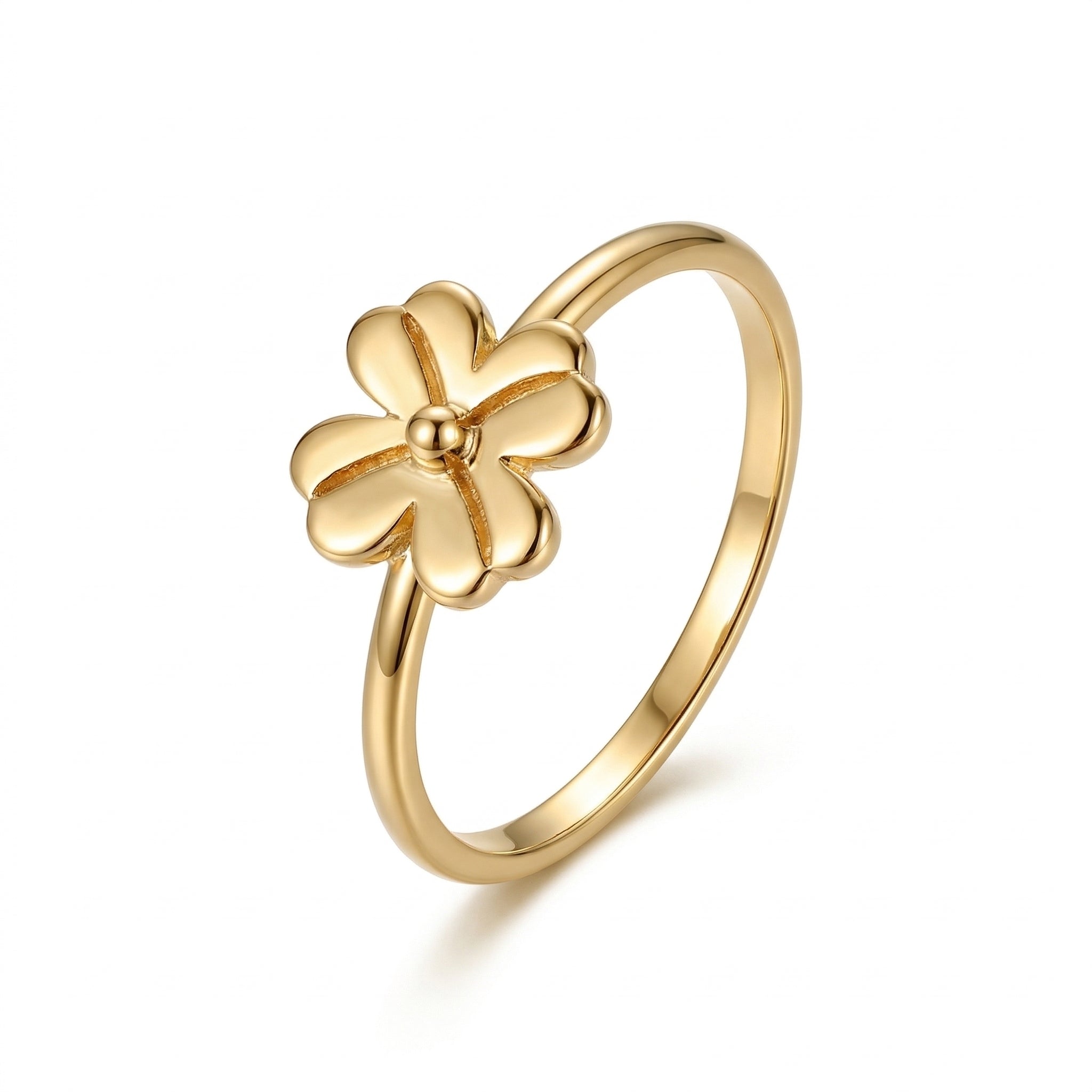 Gold Flower Ring