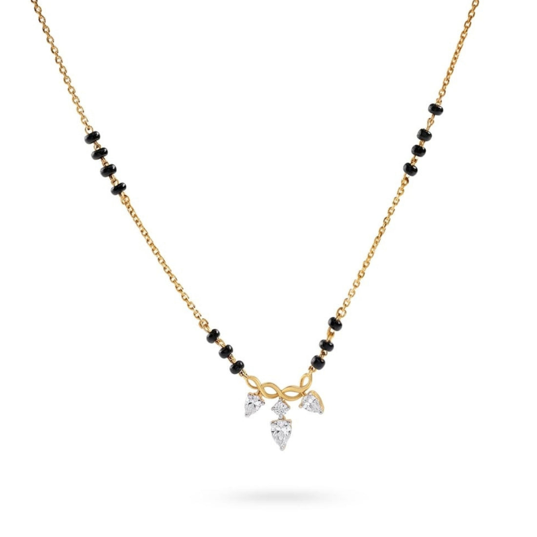 Pear Drop Mangalsutra | Gold Vermeil