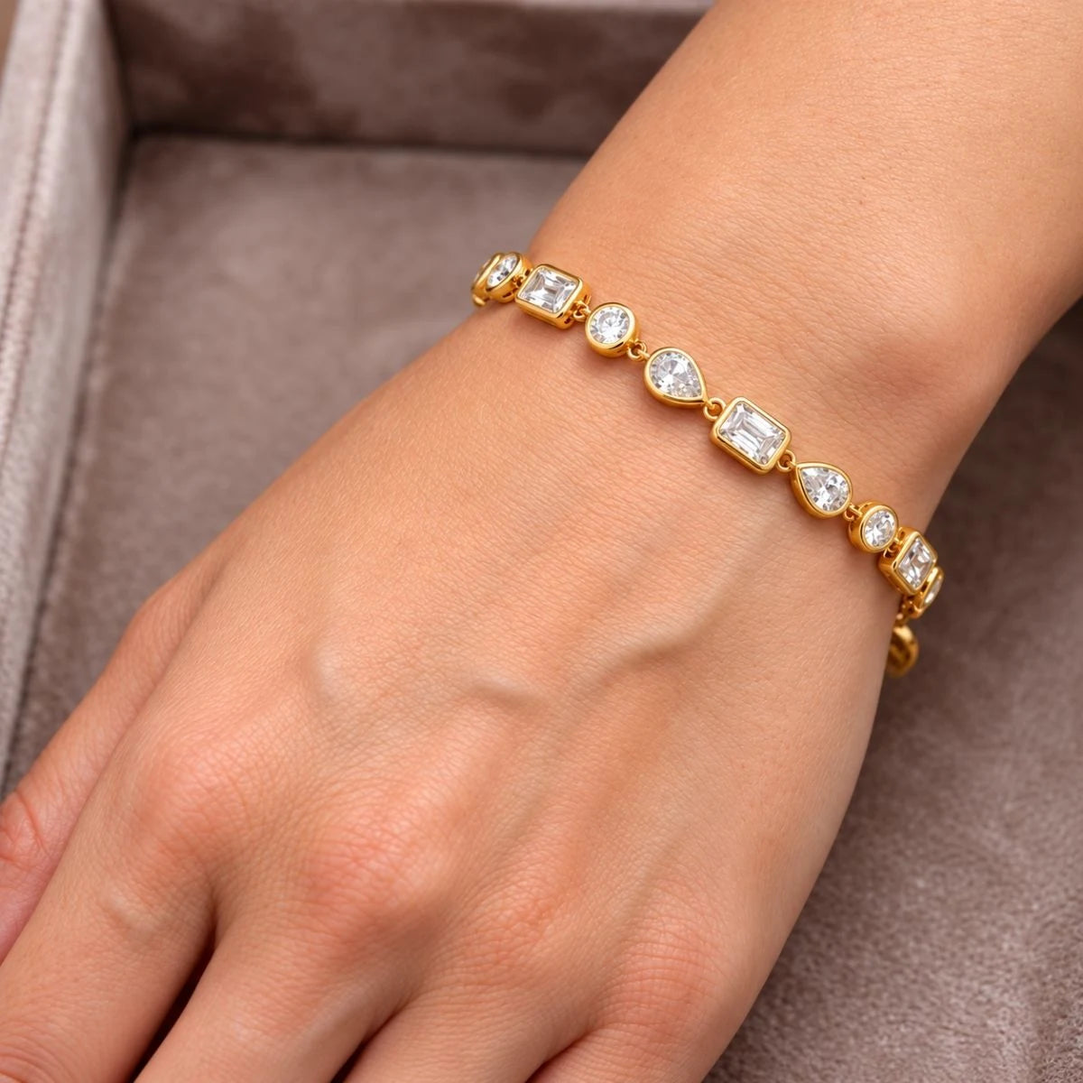 Mixed cut Bracelet