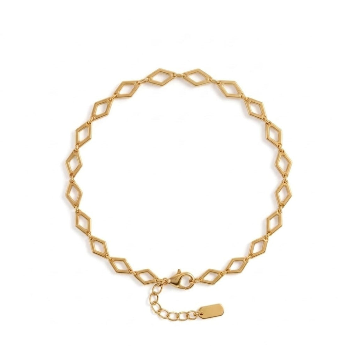 Minimal Link Bracelet | Gold Plated
