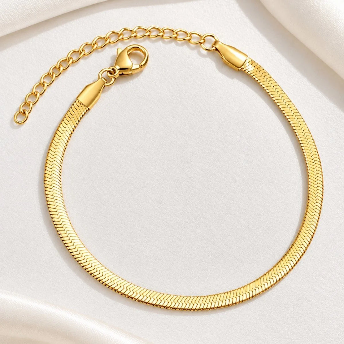 Sleek Snake Bracelet | gold vermeil