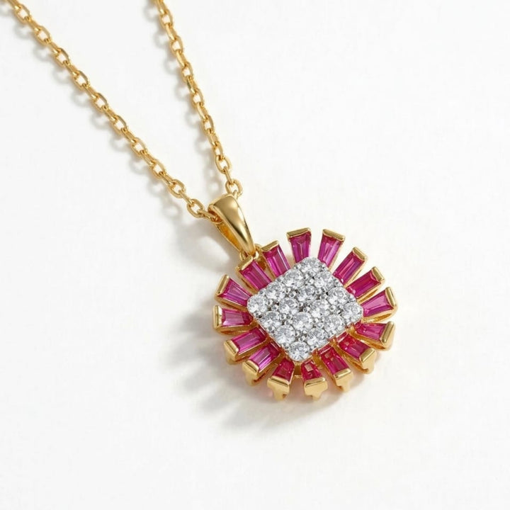 Aura Blush Pendant