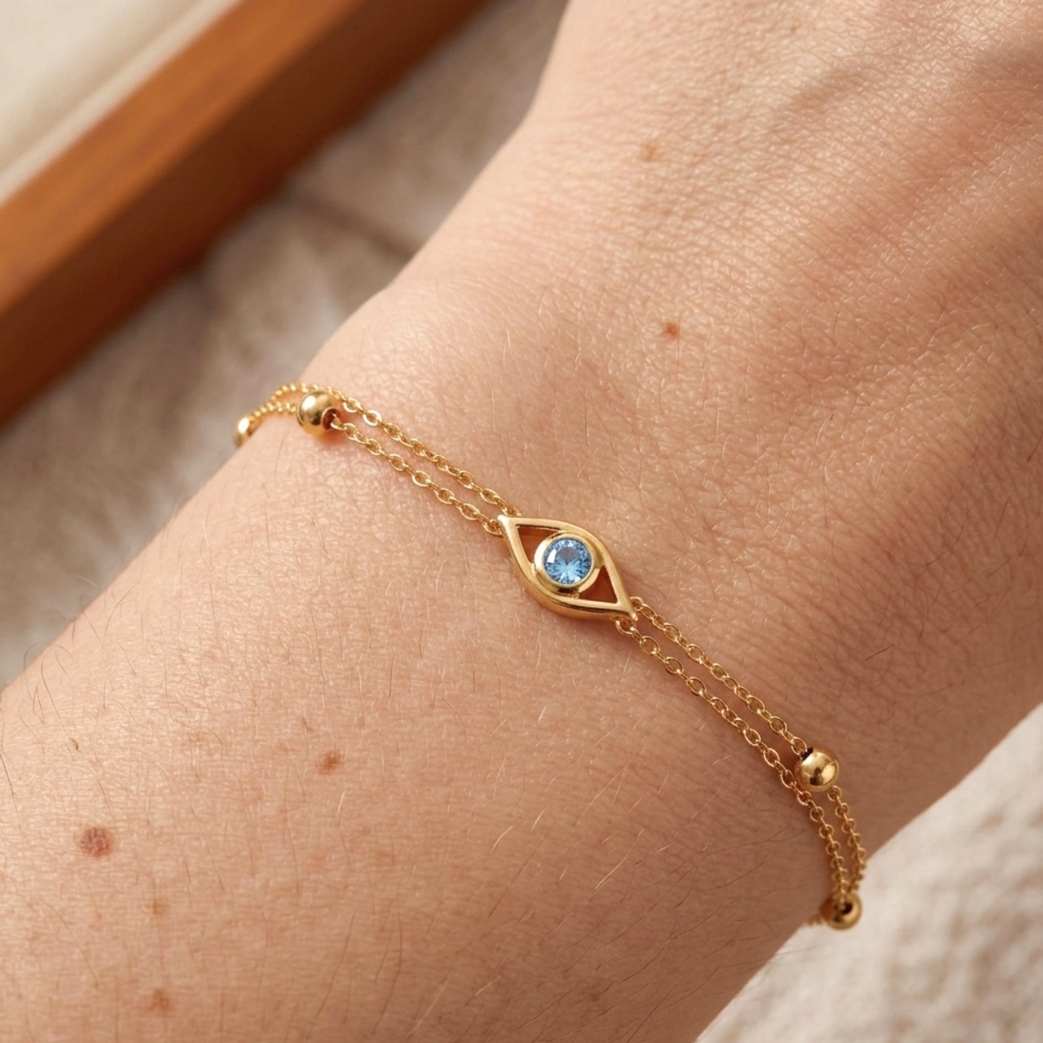 Evil eye bracelet