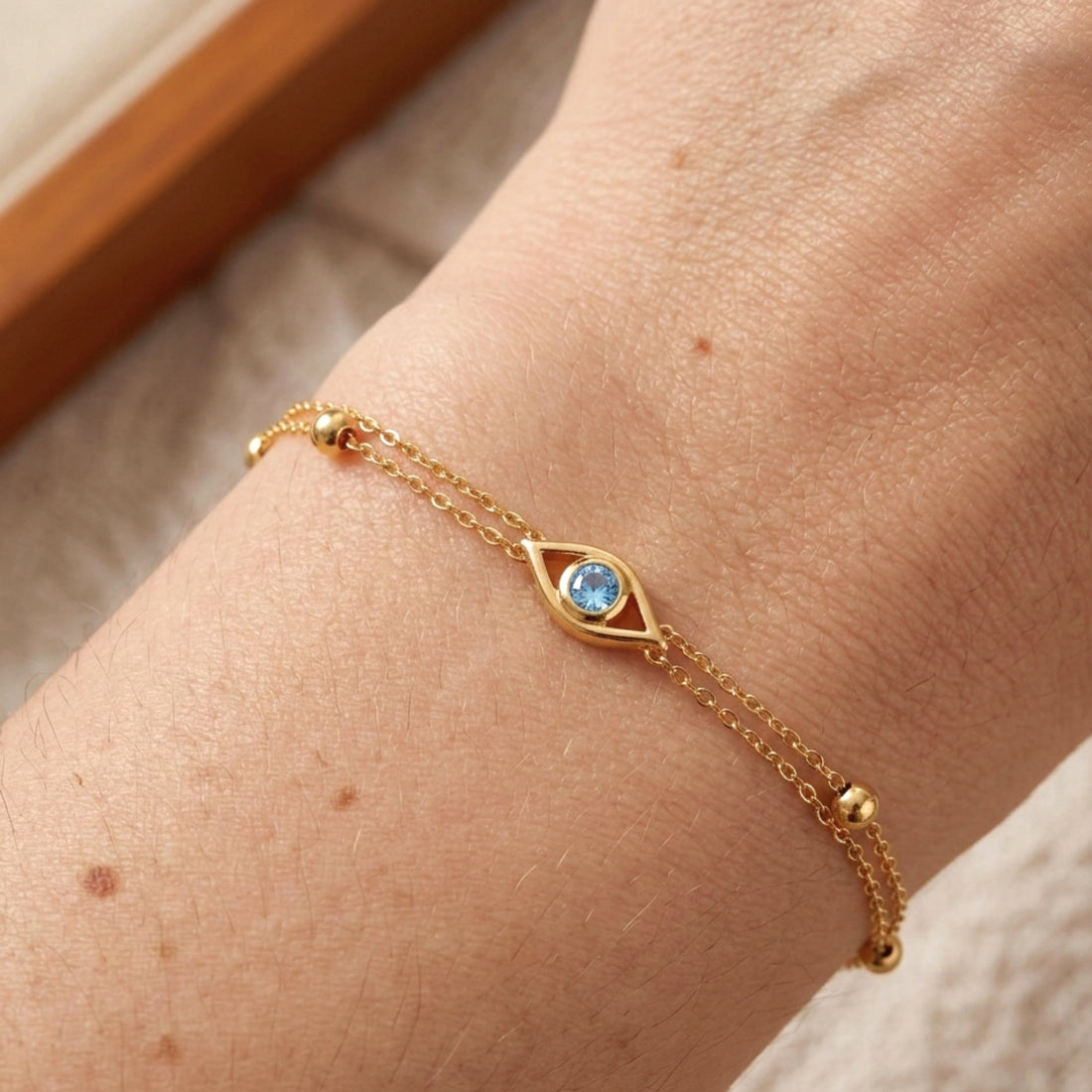Evil eye bracelet