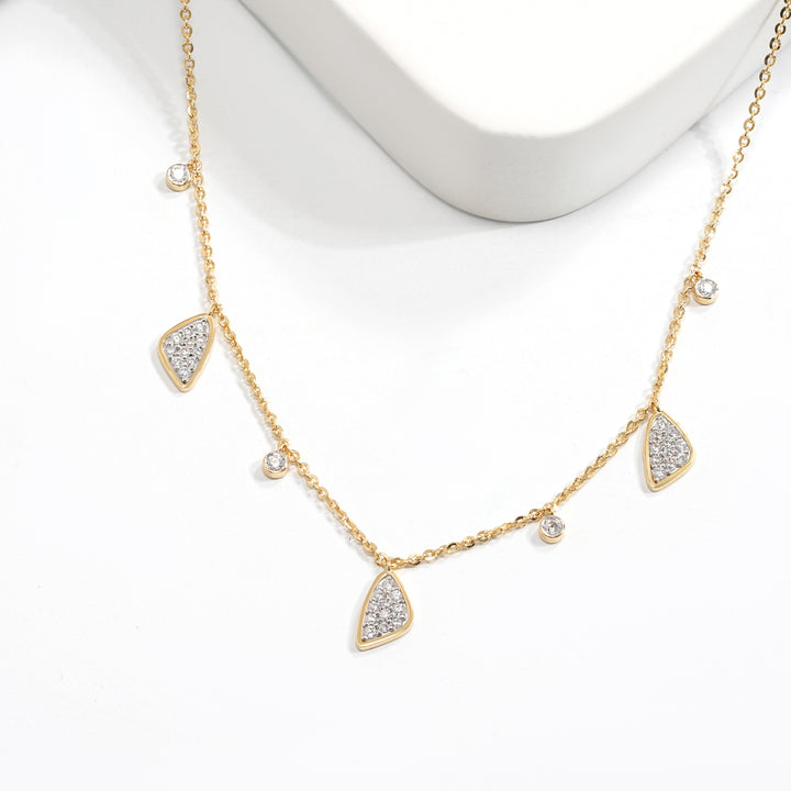 Multi Charm Diamond Necklace