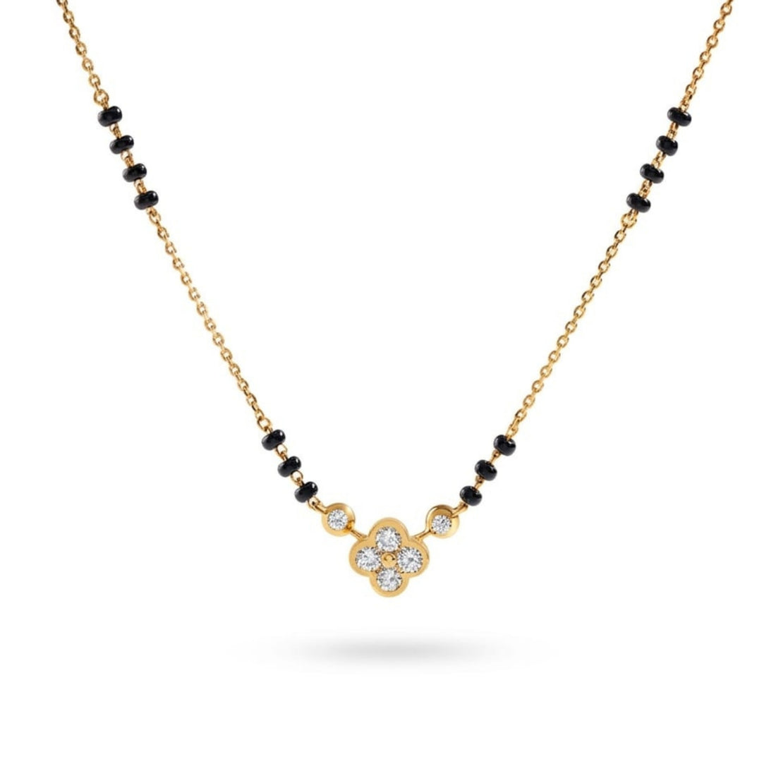 Floret Diamond Mangalsutra | Gold Vermeil