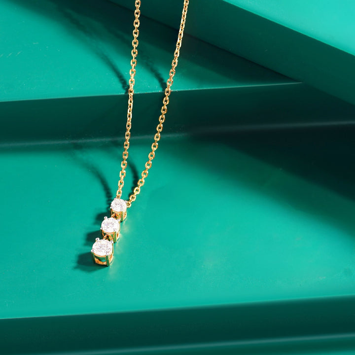 Trio Solitaire Pendant