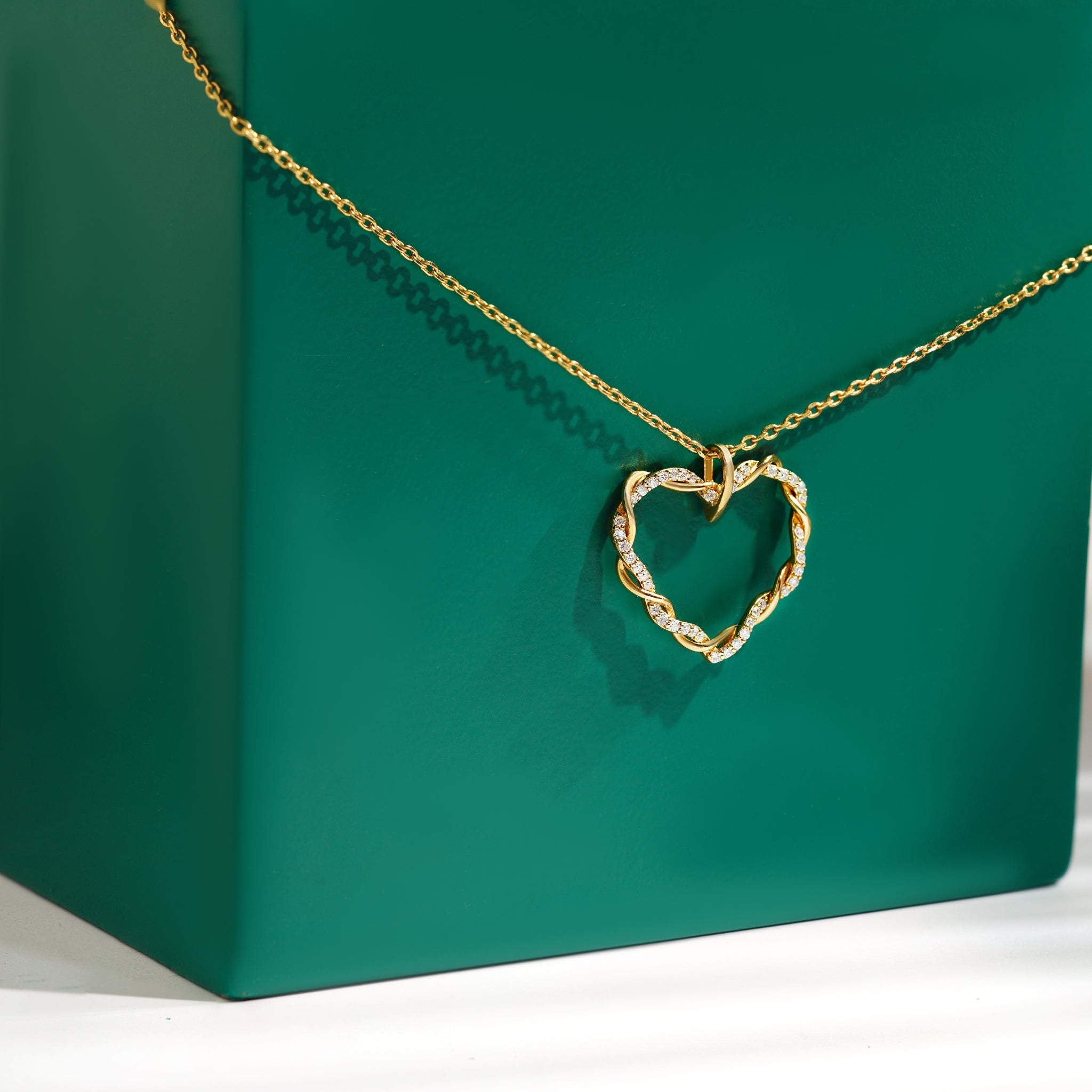 Twisted Heart Pendant