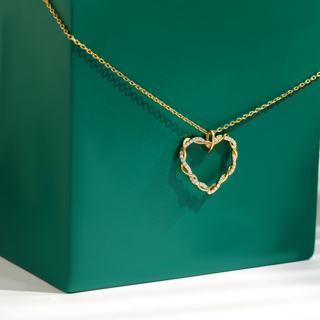 Twisted Heart Pendant