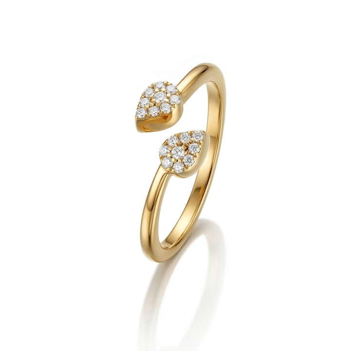 Gold Plated Open Ring