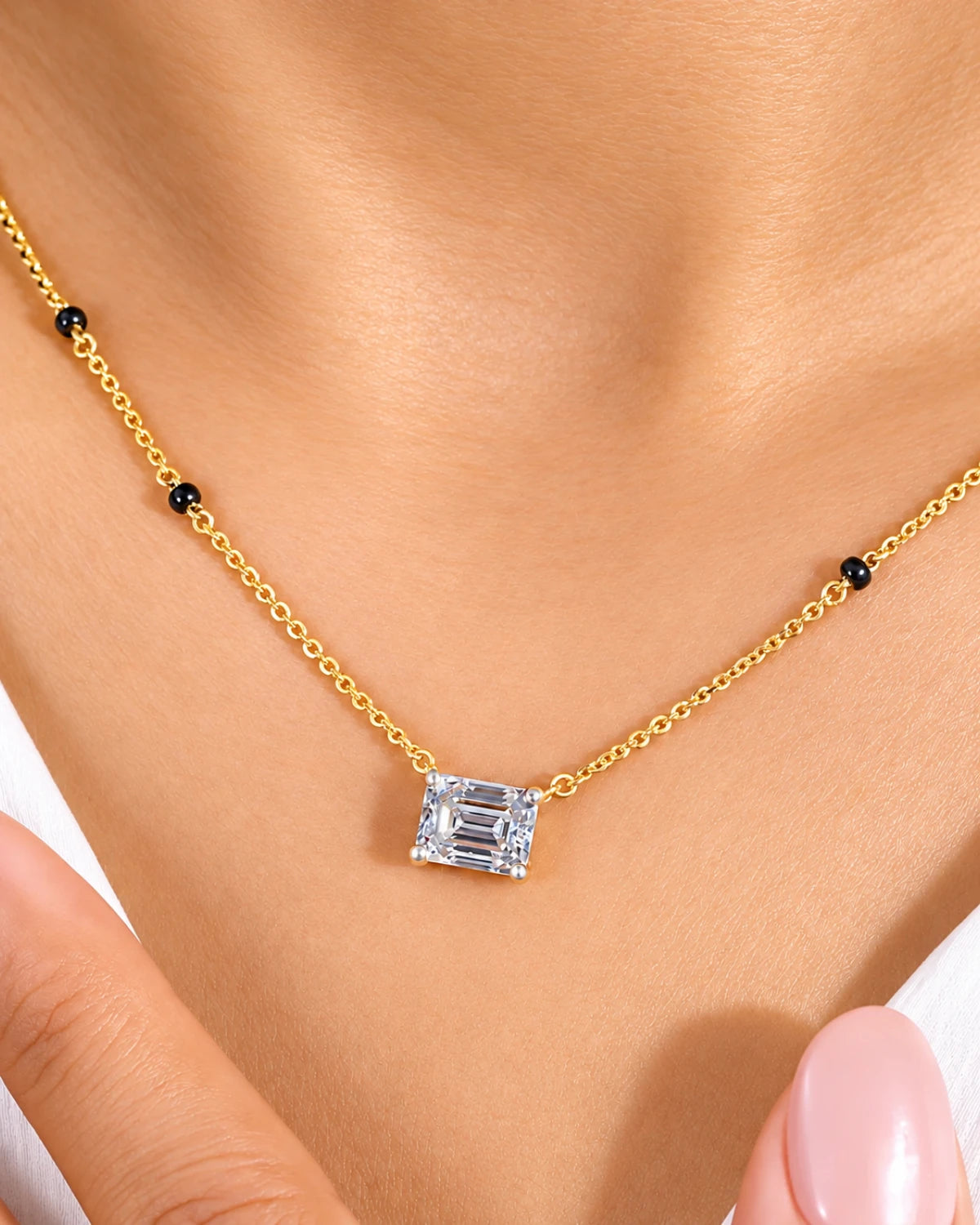 Myra Mangalsutra | Gold Vermeil
