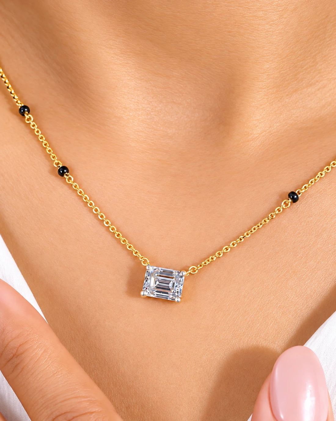 Myra Mangalsutra | Gold Vermeil