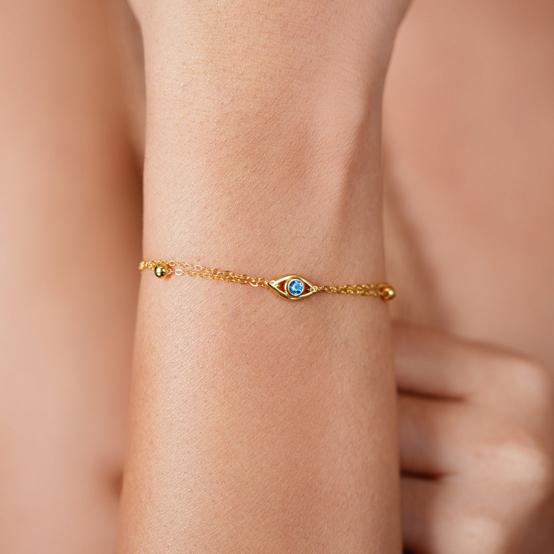 Evil eye bracelet