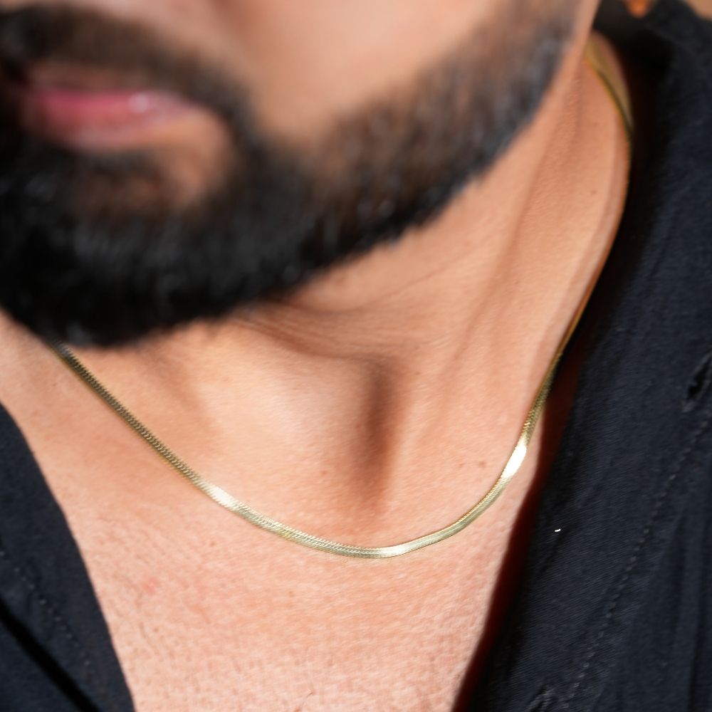 Thick Snake Chain | Gold Vermeil
