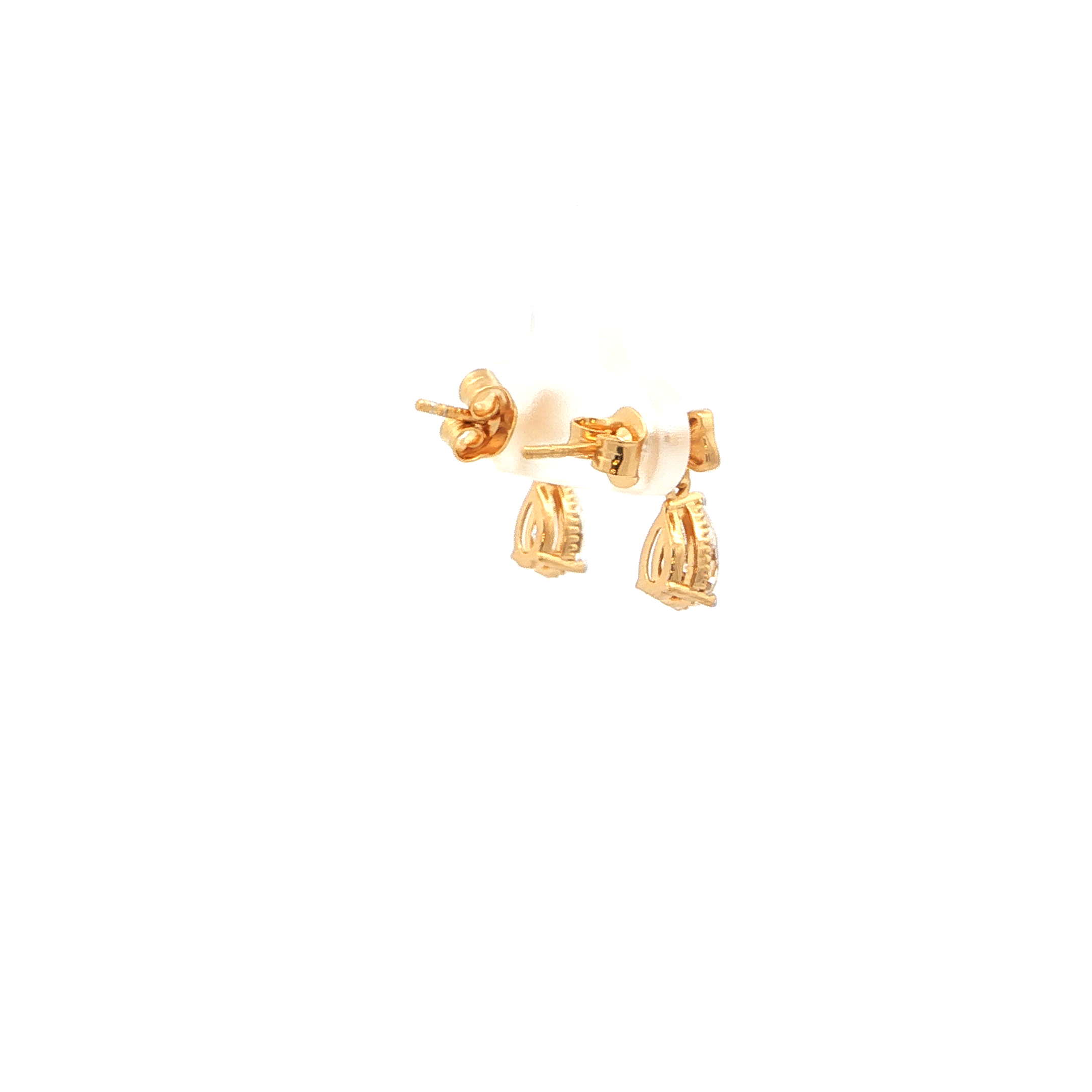 Bow Drop Earrings | Gold Plated