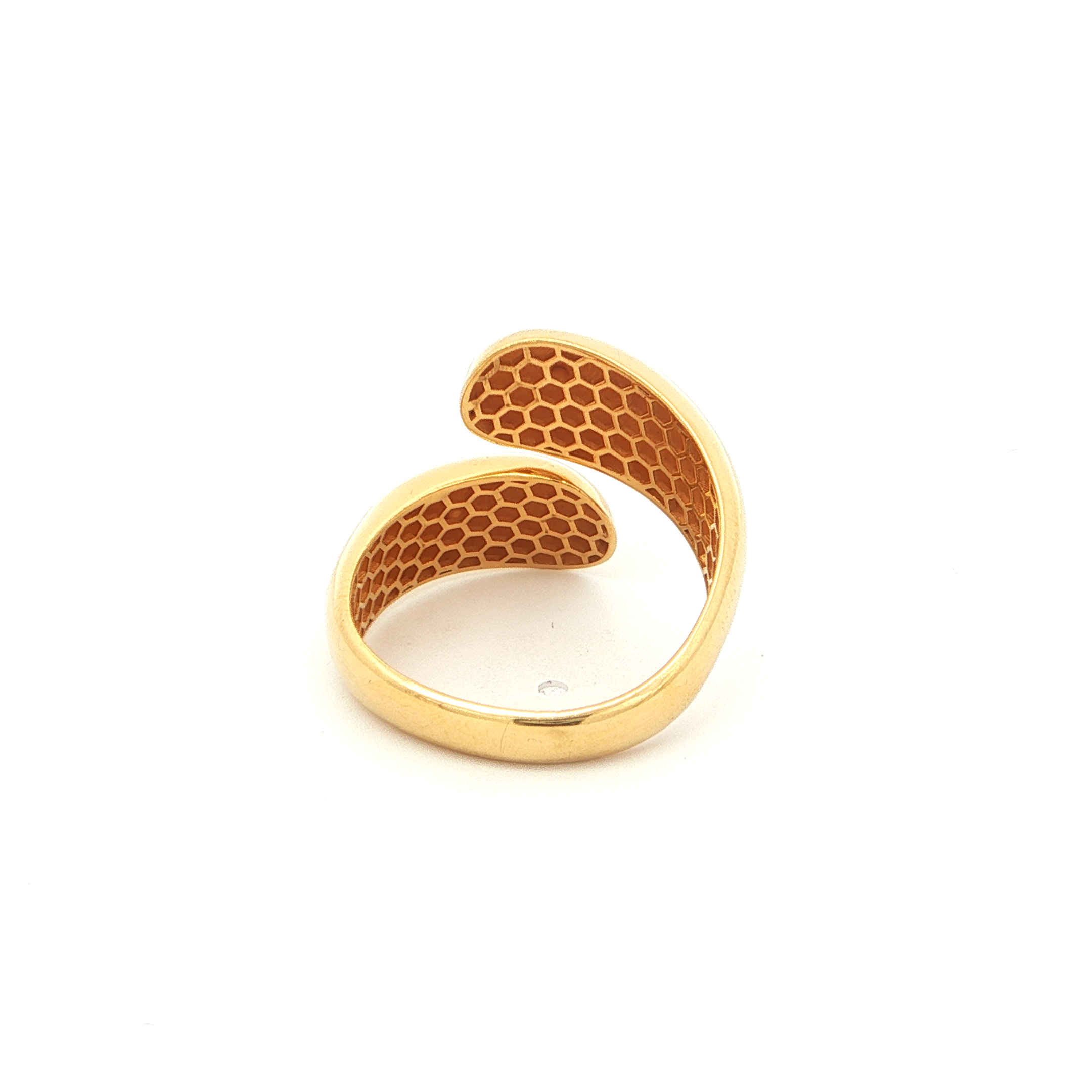 Gold-Plated Dome Statement Ring