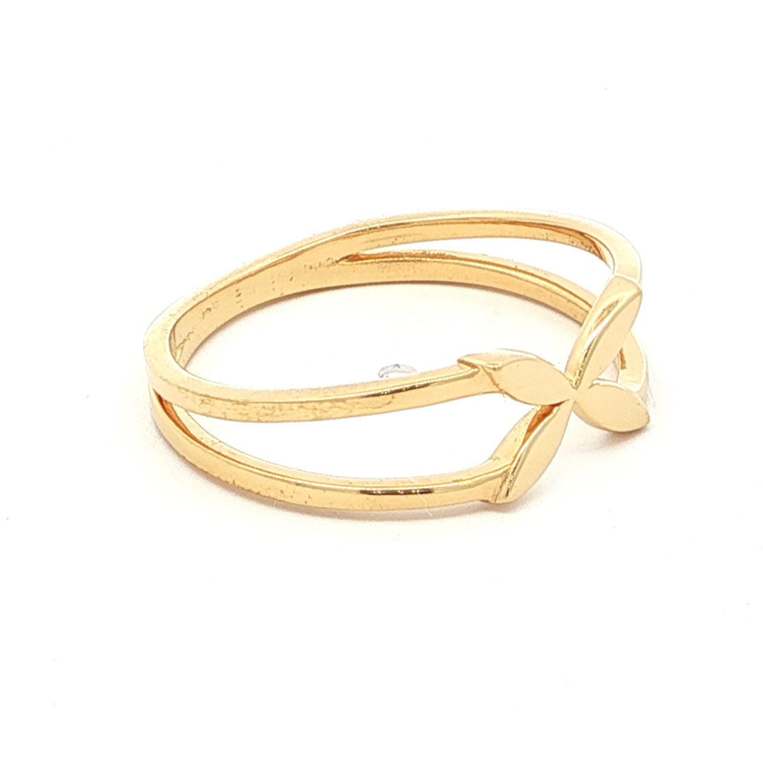 Gold Plated Floral Band