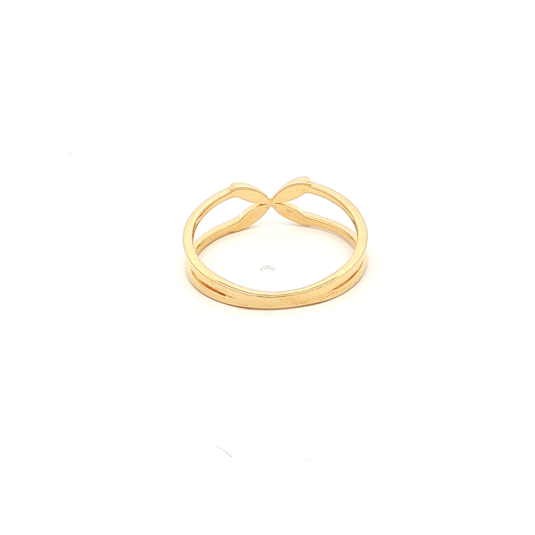 Gold Plated Floral Band