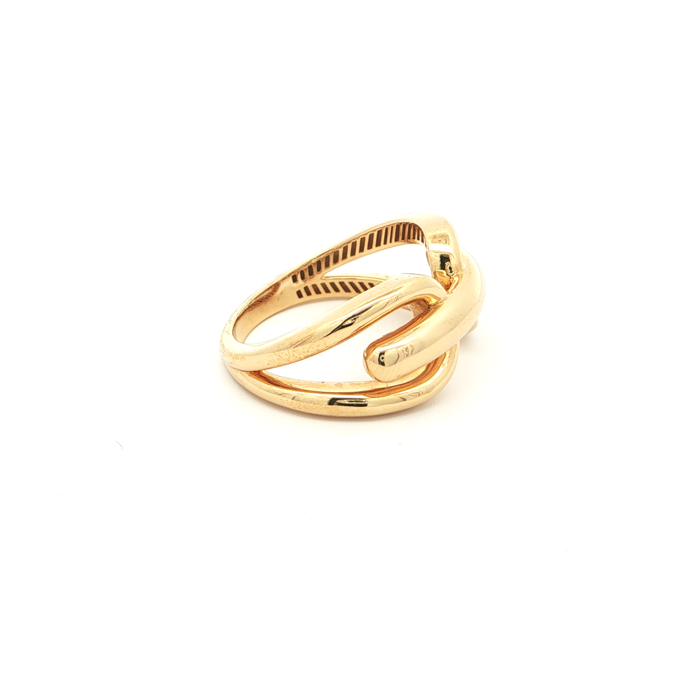 Trendy Double Loop Ring