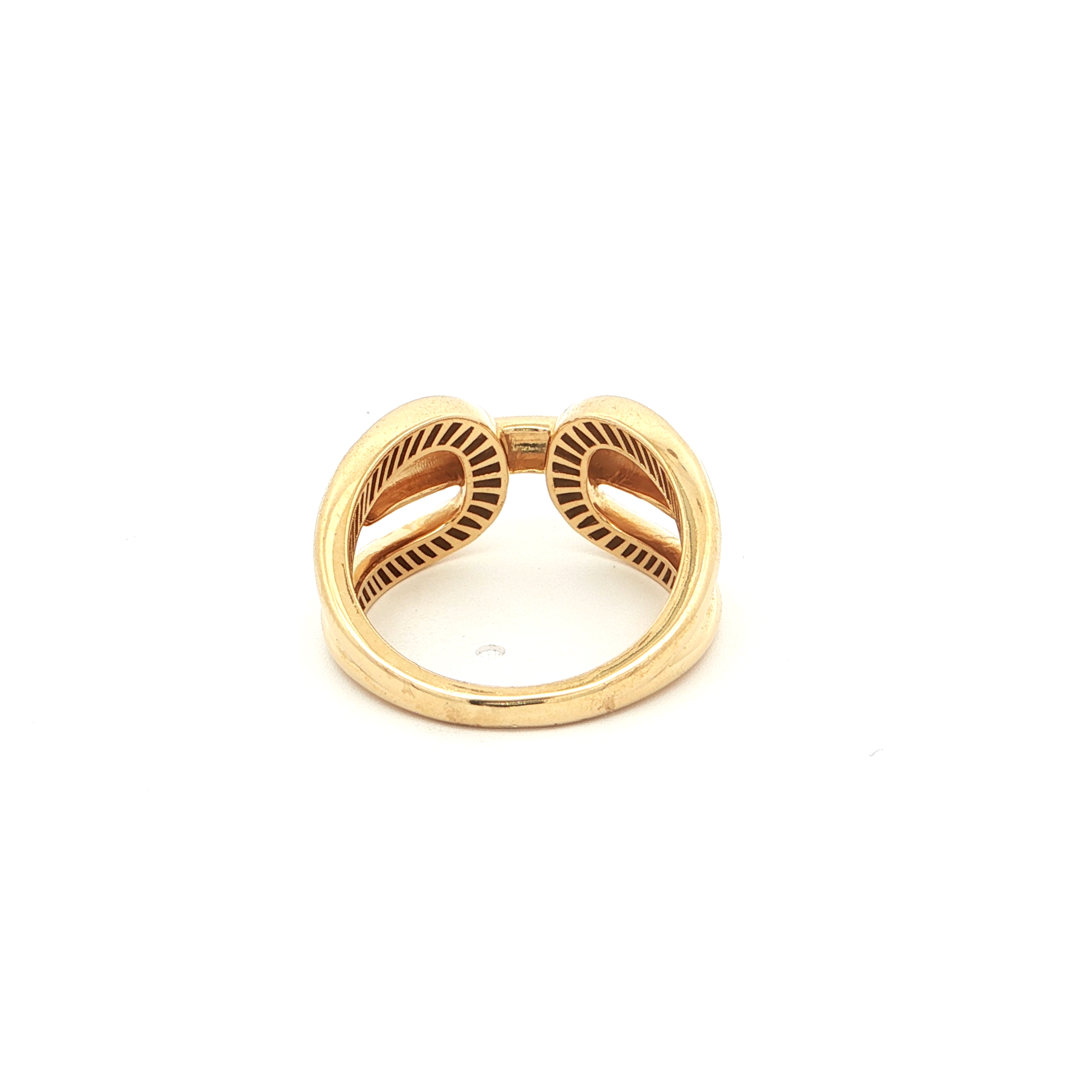 Trendy Double Loop Ring