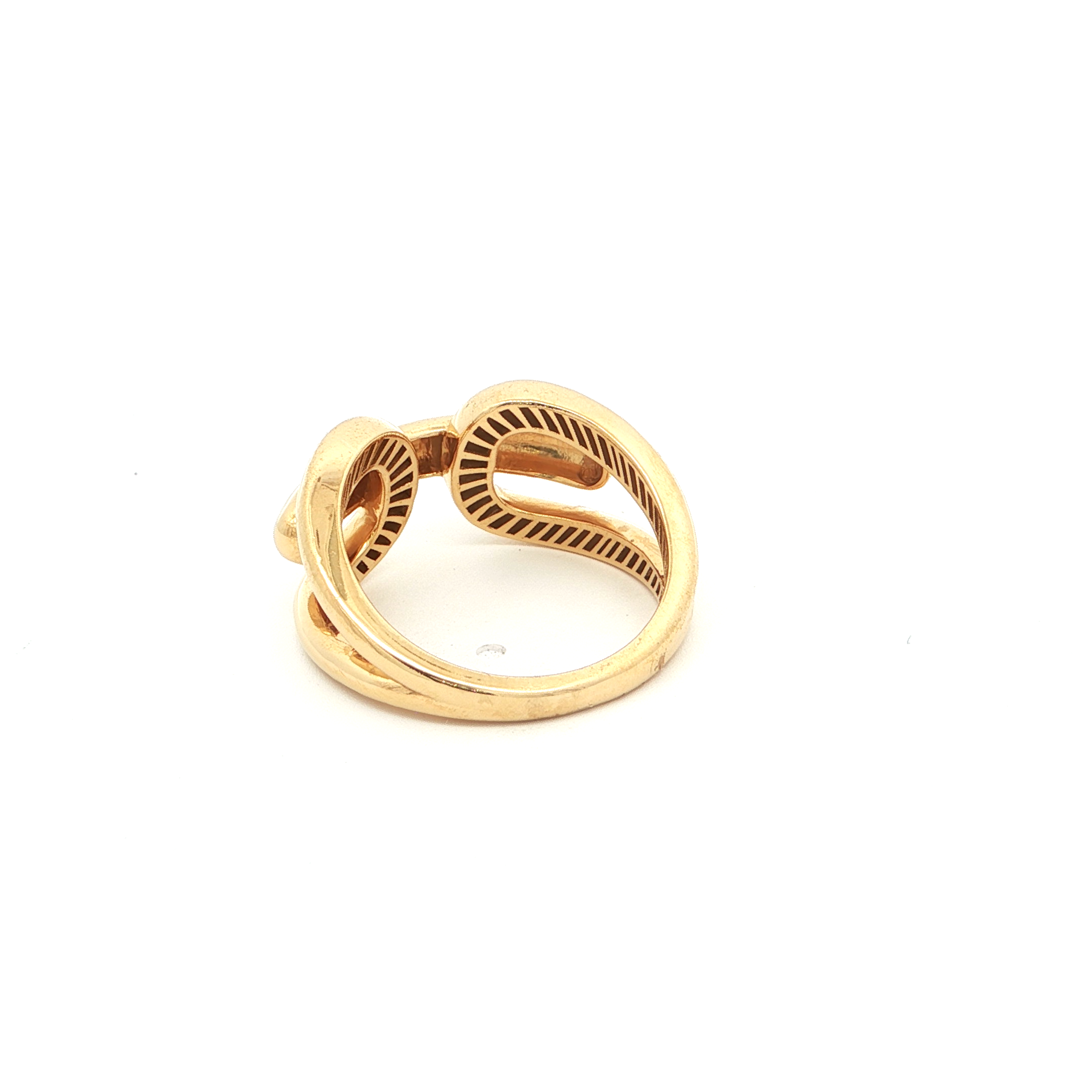 Trendy Double Loop Ring