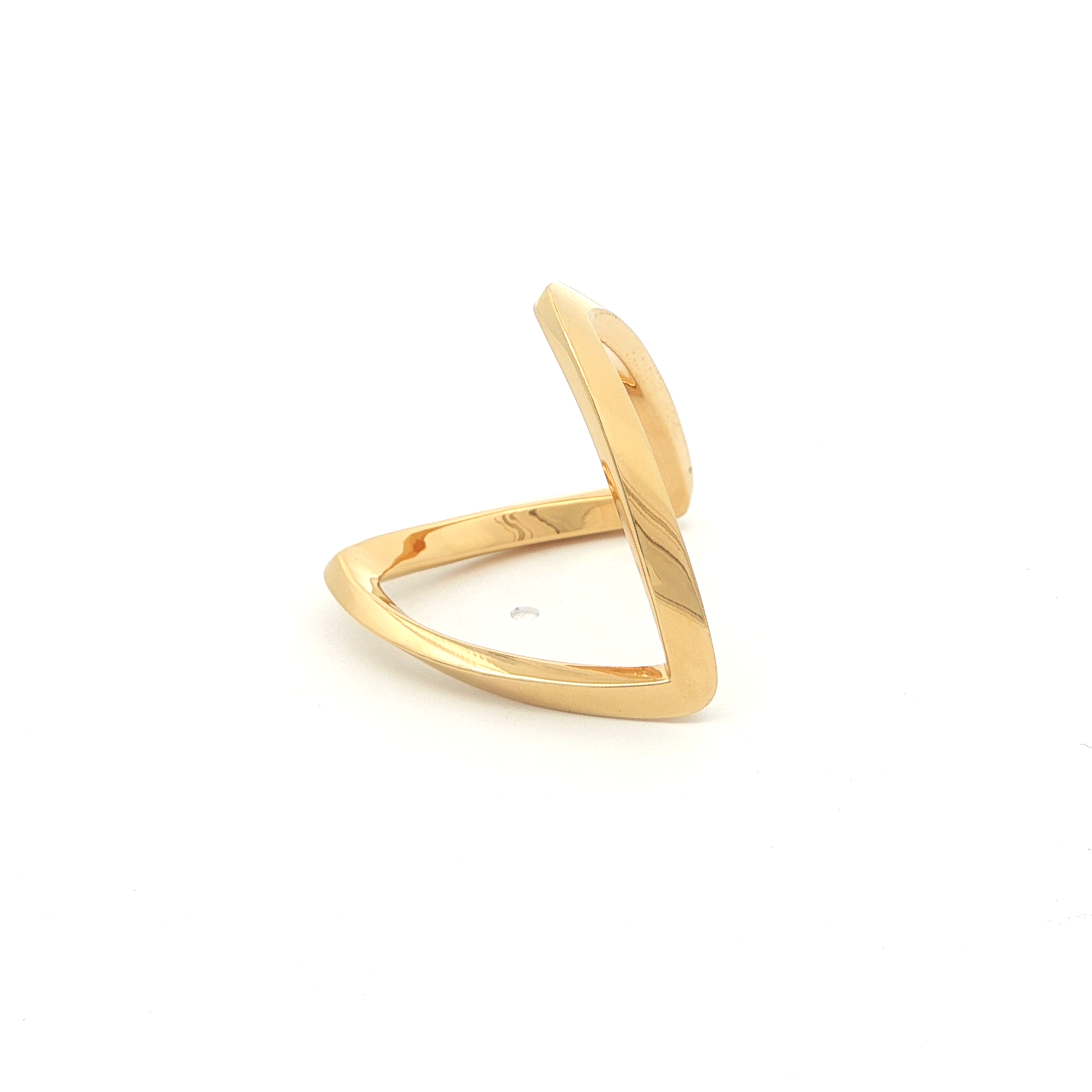 Gold Plated Vanki Style Ring
