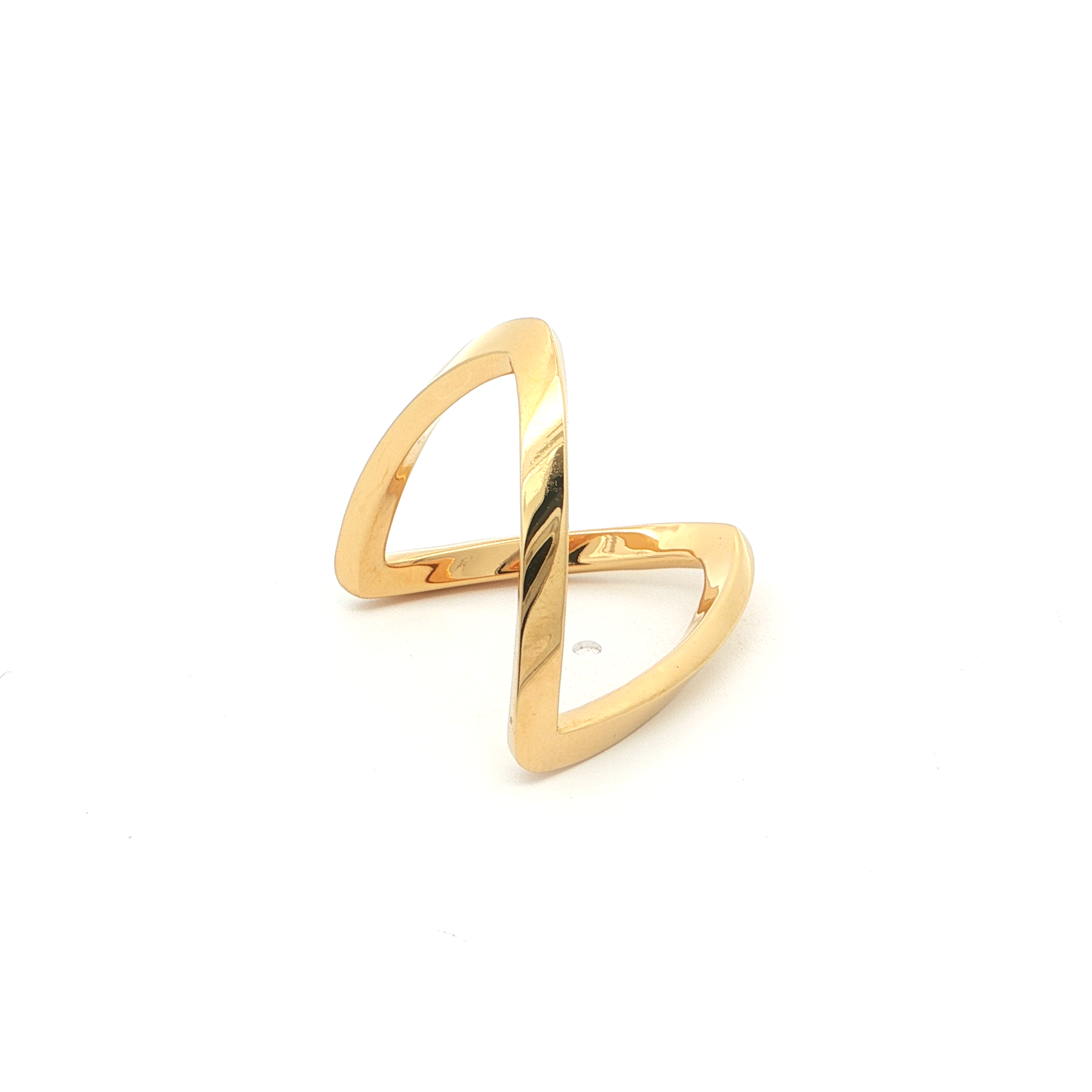 Gold Plated Vanki Style Ring