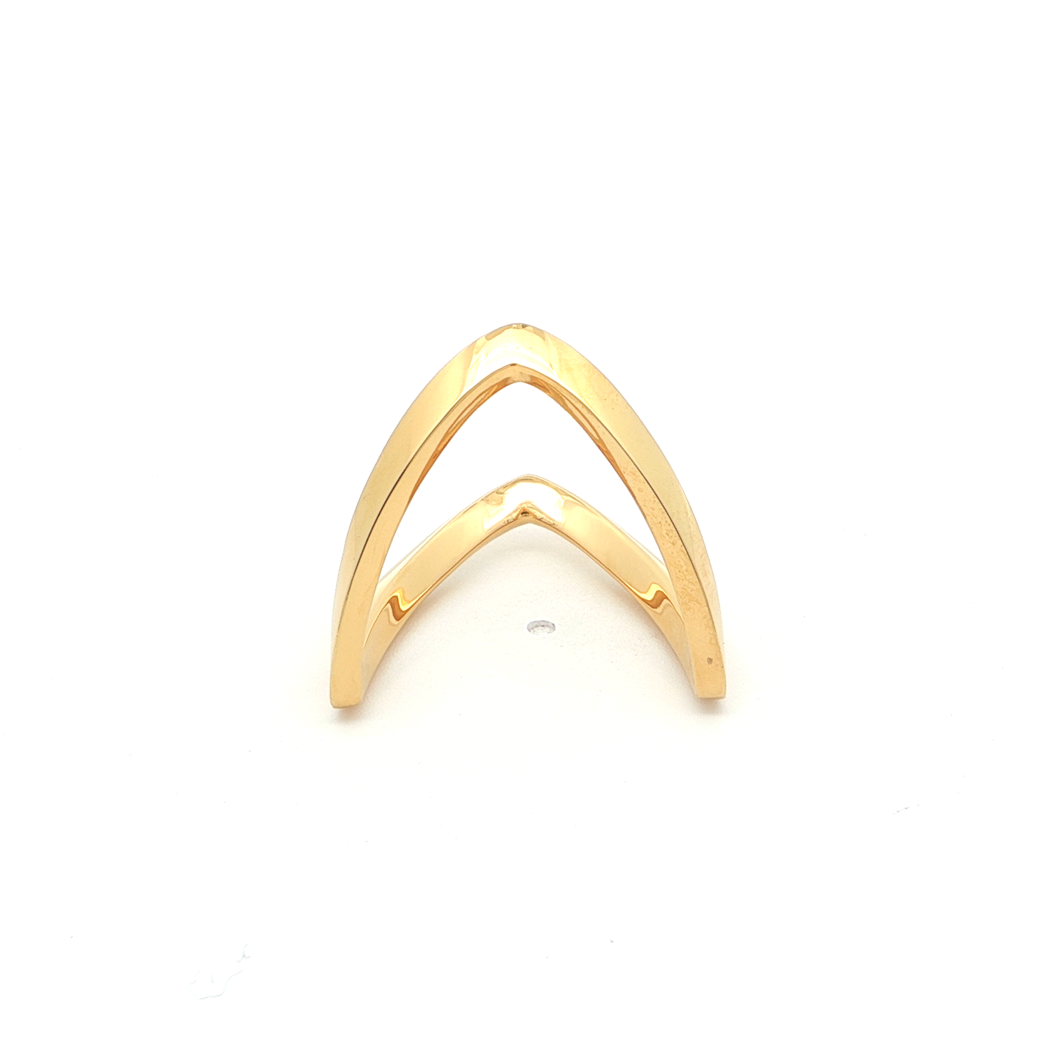 Gold Plated Vanki Style Ring