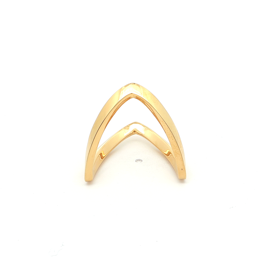 Gold Plated Vanki Style Ring