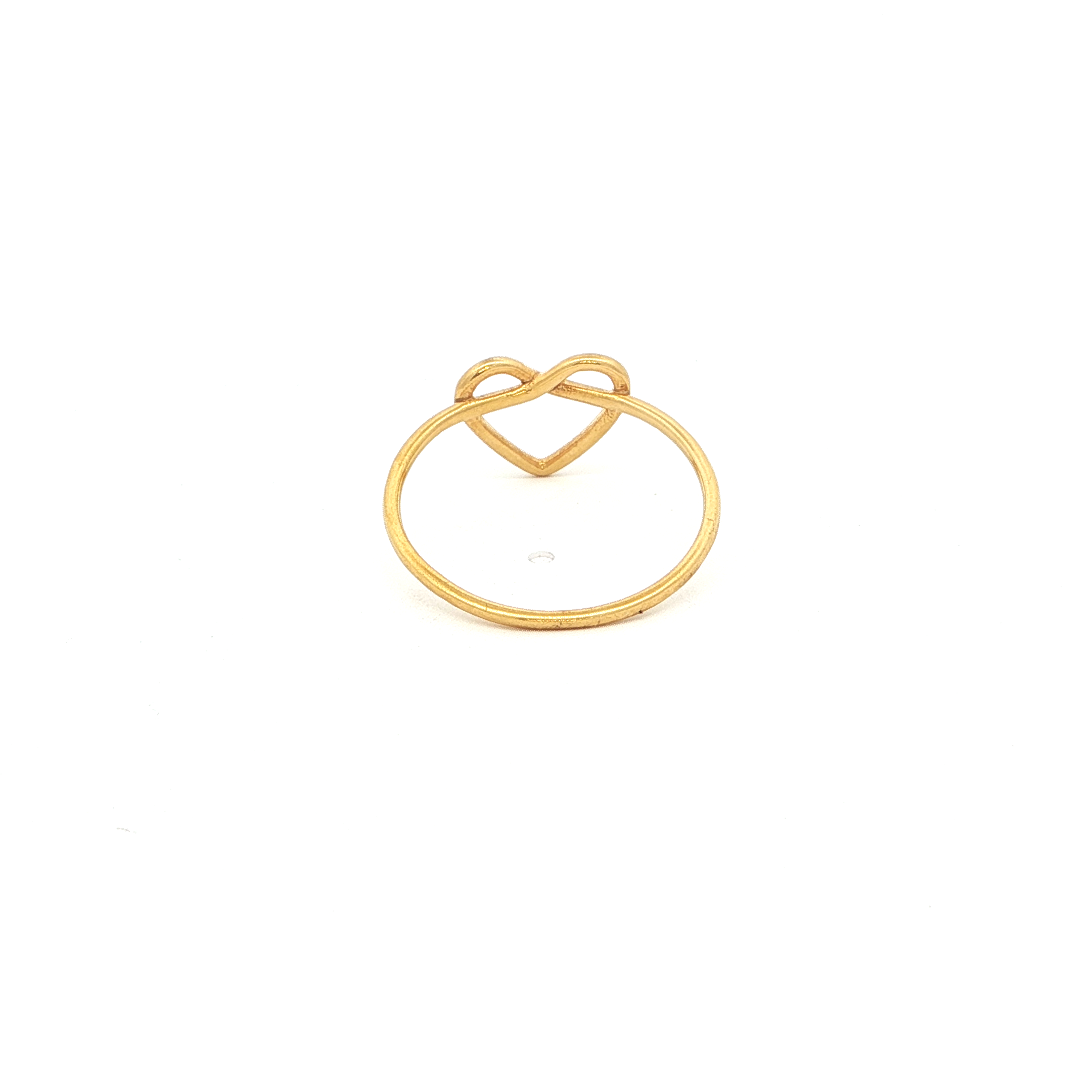 Gold Plated Heart Ring