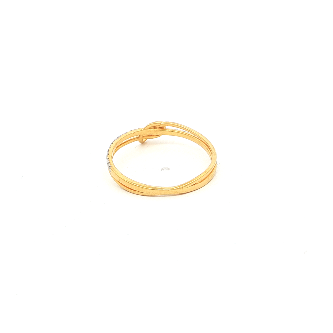 Gold Plated Knot Ring