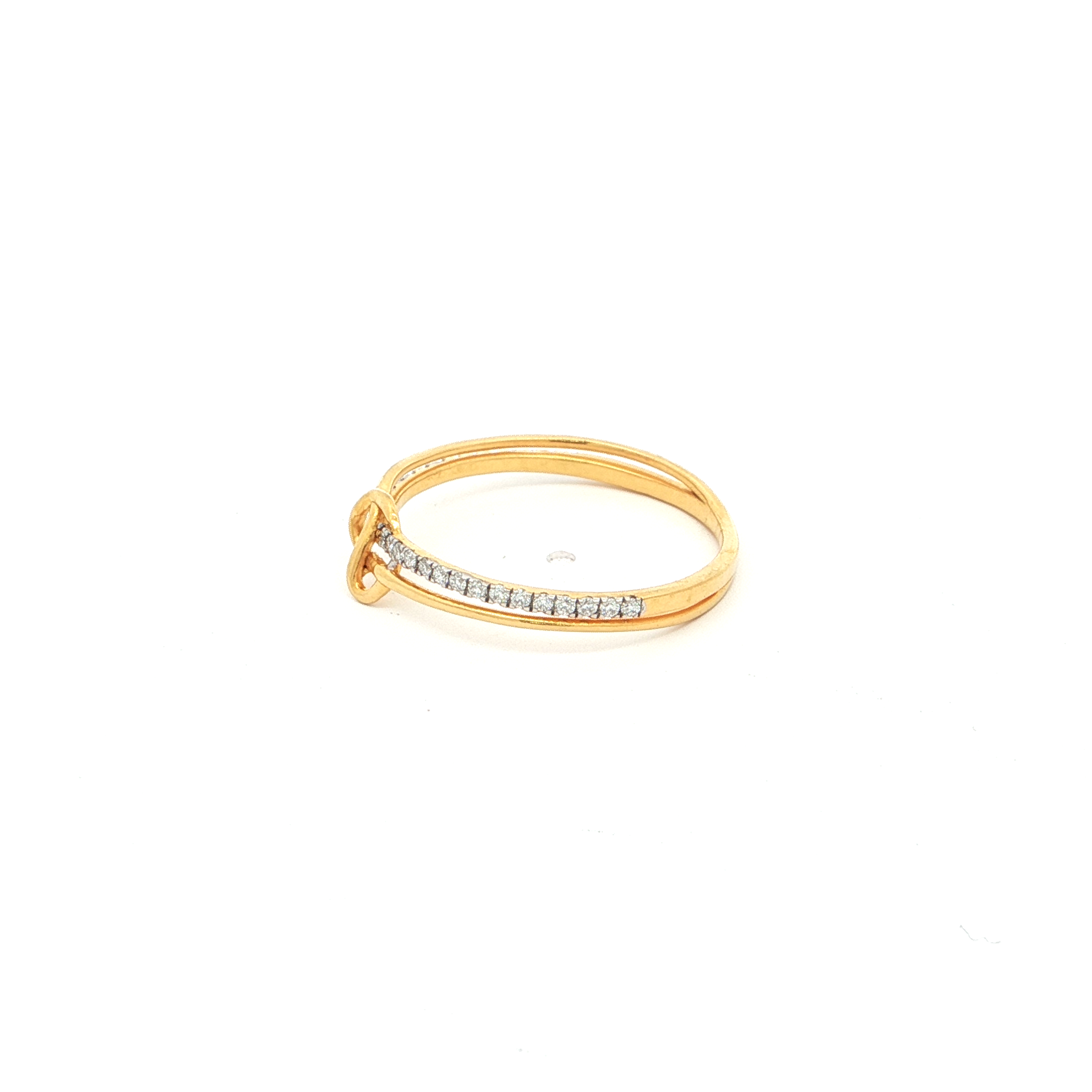 Gold Plated Knot Ring