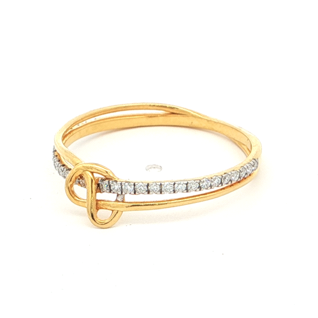 Gold Plated Knot Ring