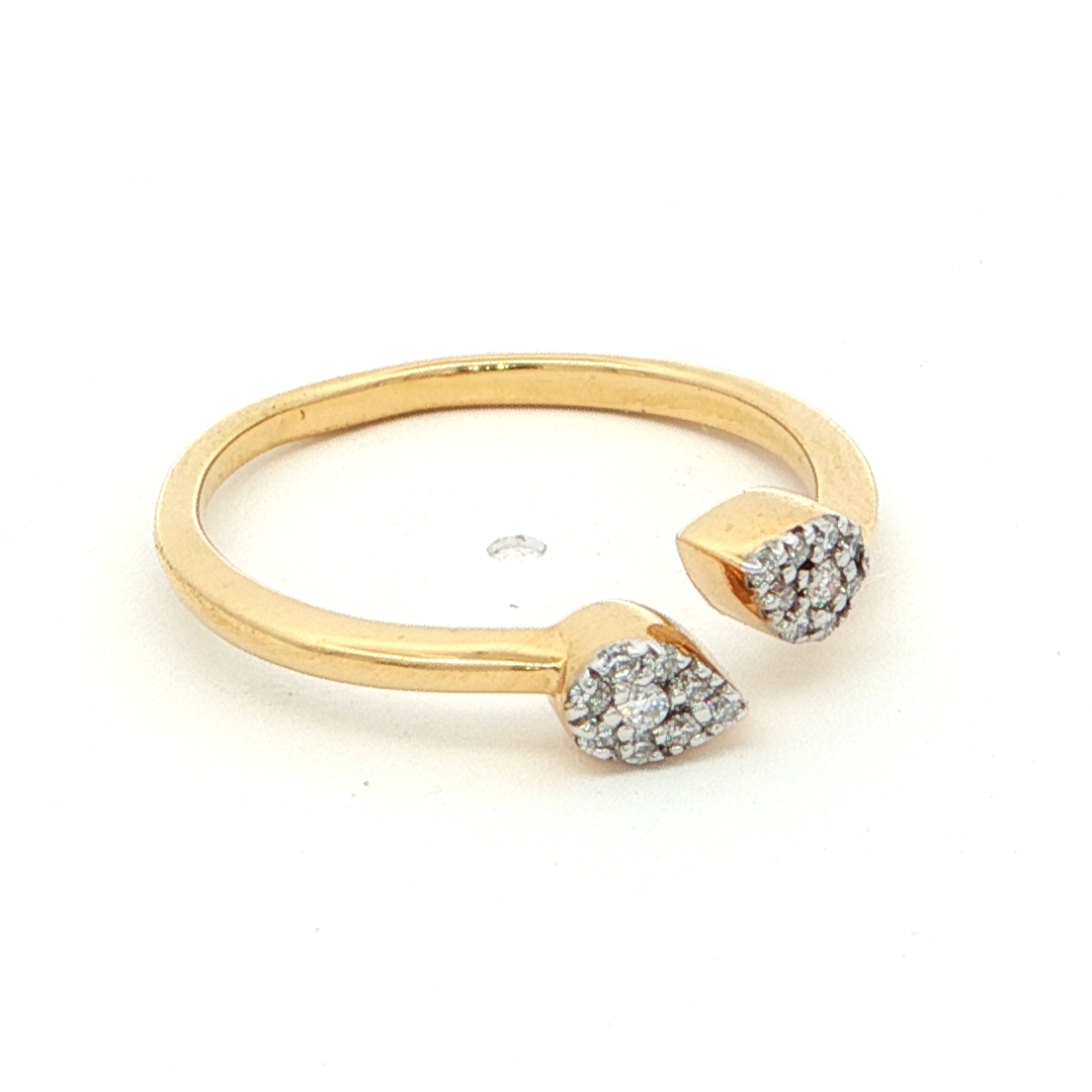 Gold Plated Open Ring