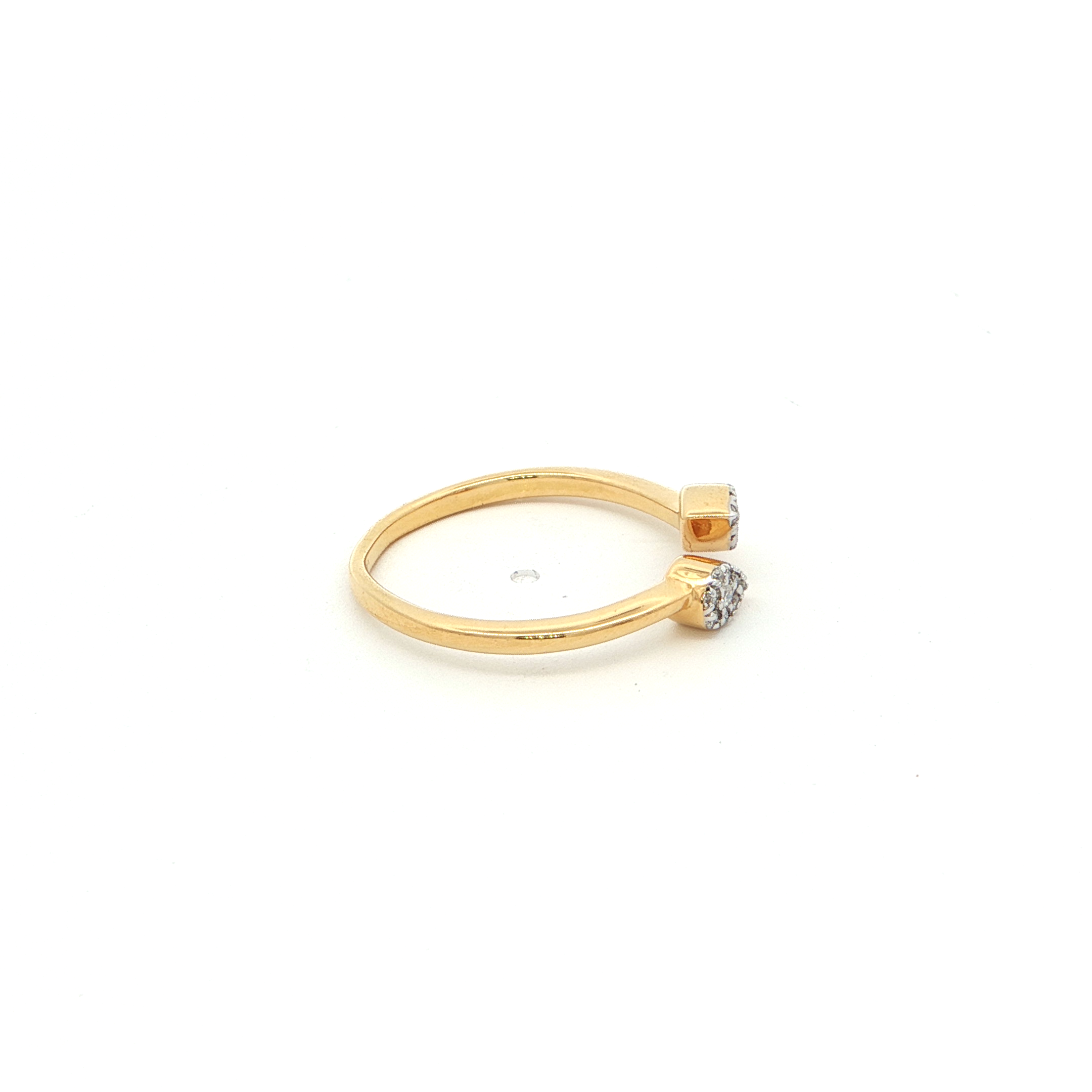 Gold Plated Open Ring