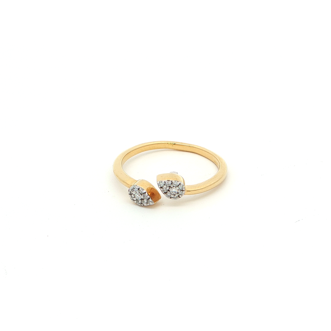 Gold Plated Open Ring