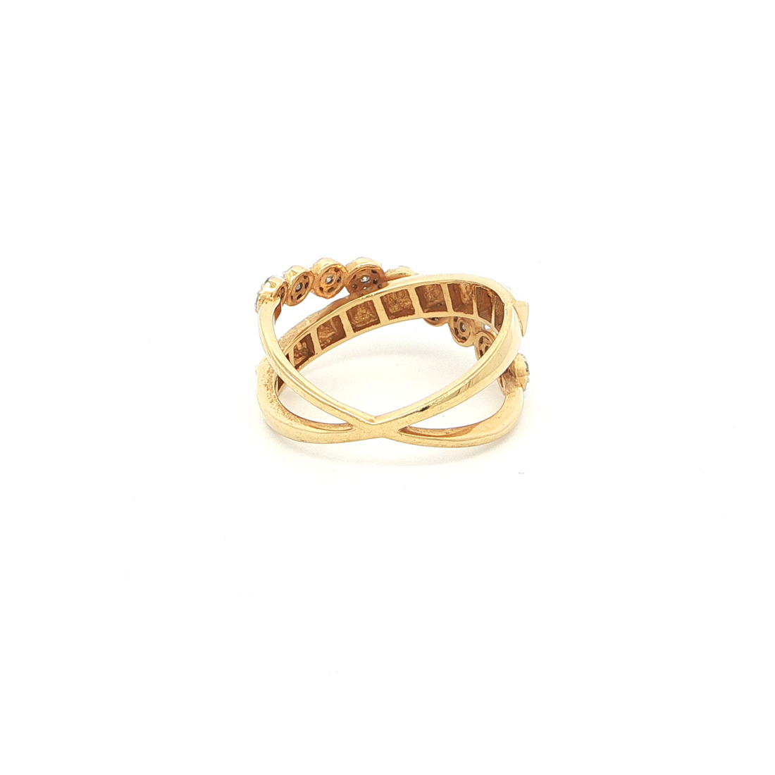 Criss-Cross Ring with Monzonite Diamond