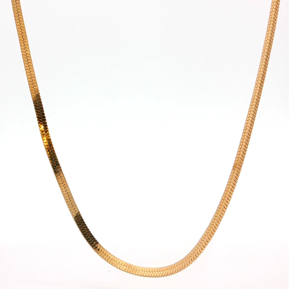 Thick Snake Chain | Gold Vermeil