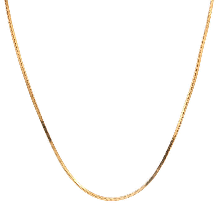 Snake-Link Gold Plated Chain
