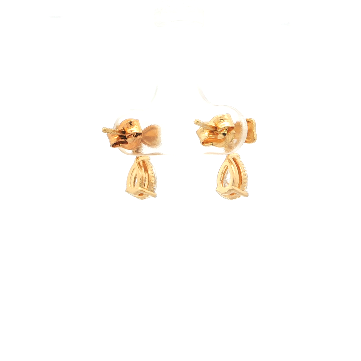 Bow Drop Earrings | Gold Plated