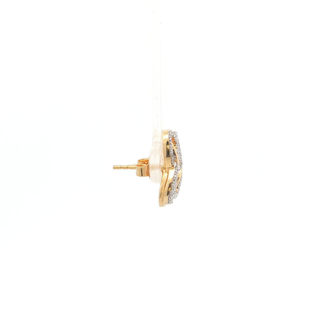 Infinity Stud Earrings | Gold Plated