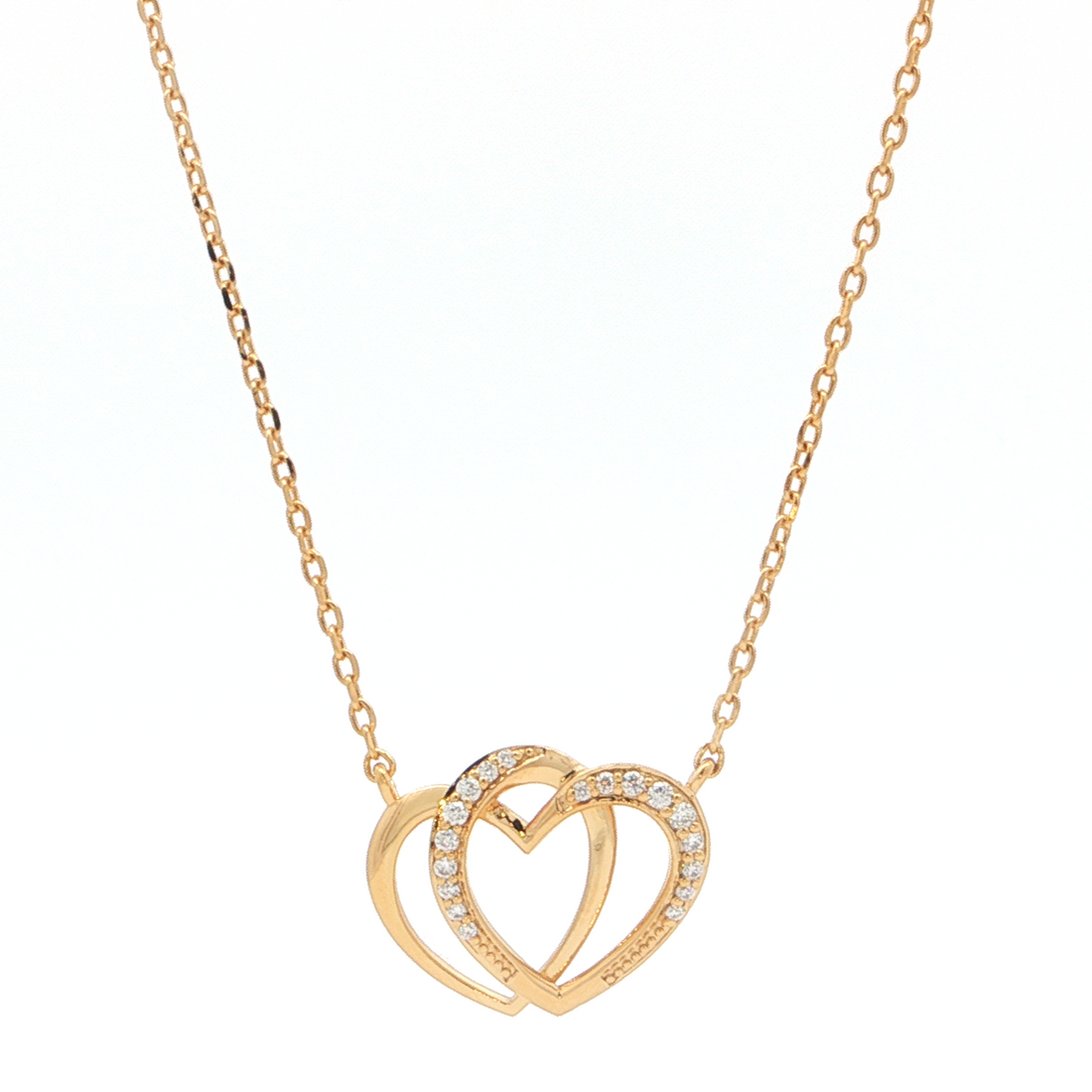 Intertwined Hearts Pendant