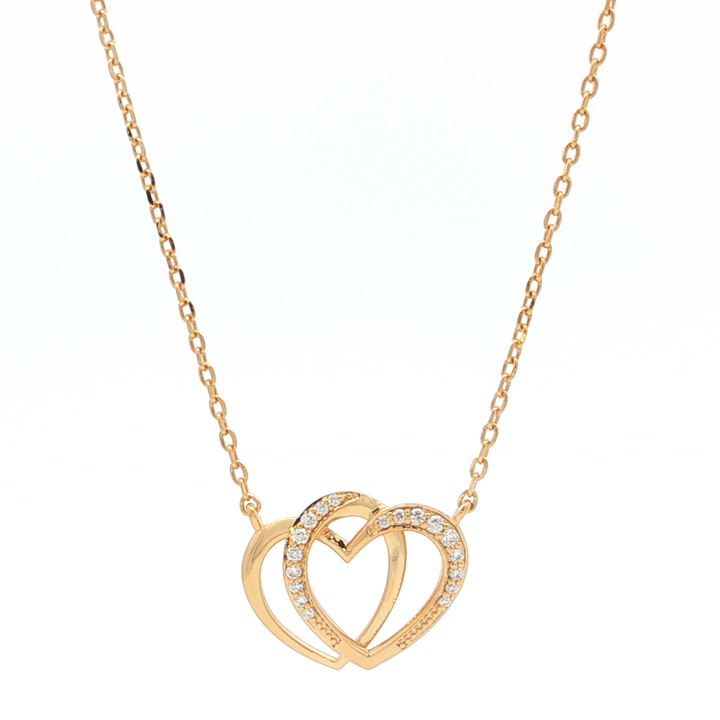 Intertwined Hearts Pendant