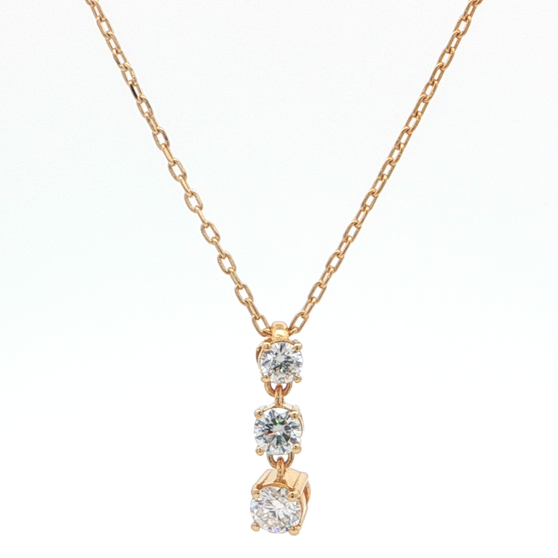 Trio Solitaire Pendant