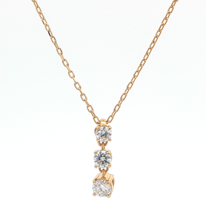 Trio Solitaire Pendant