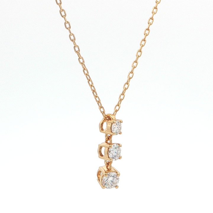 Trio Solitaire Pendant