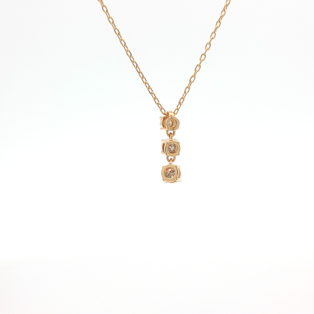 Trio Solitaire Pendant